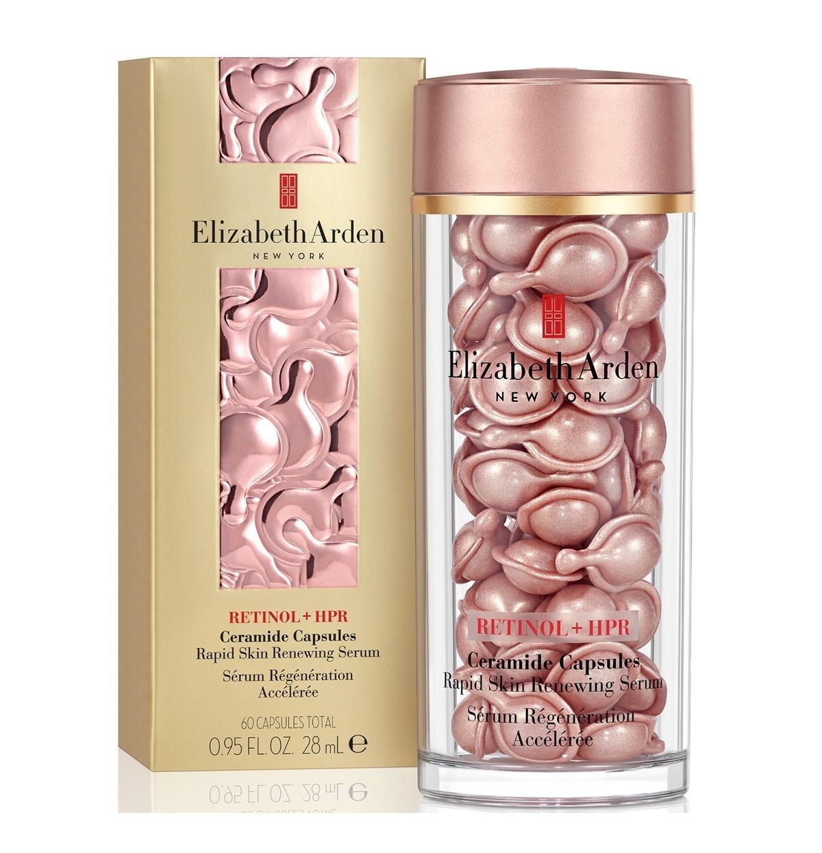 伊麗莎白雅頓 升級版 Retinol + HPR 黃金導航抗皺膠囊 60粒