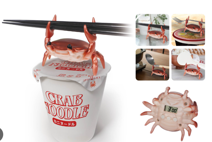 日本 蟹形泡麵計時器 HAC5119