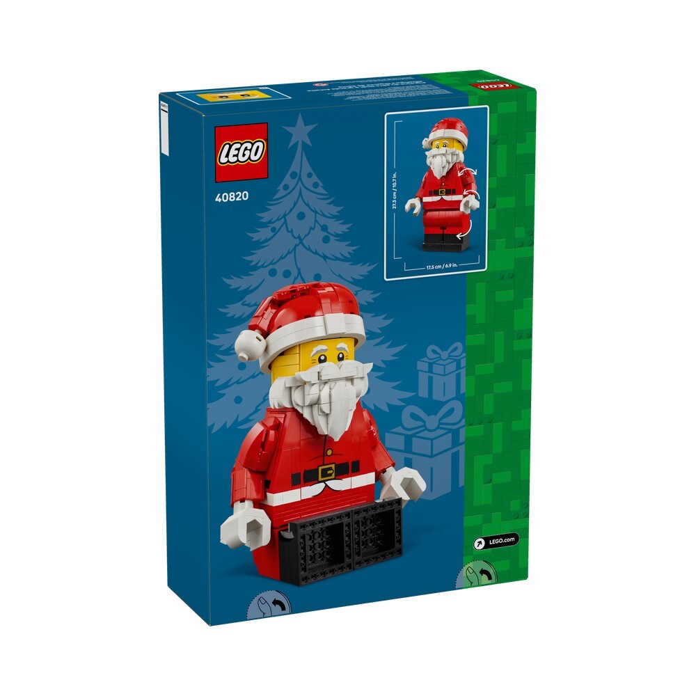 40820 - Up-Scaled Santa Minifigure