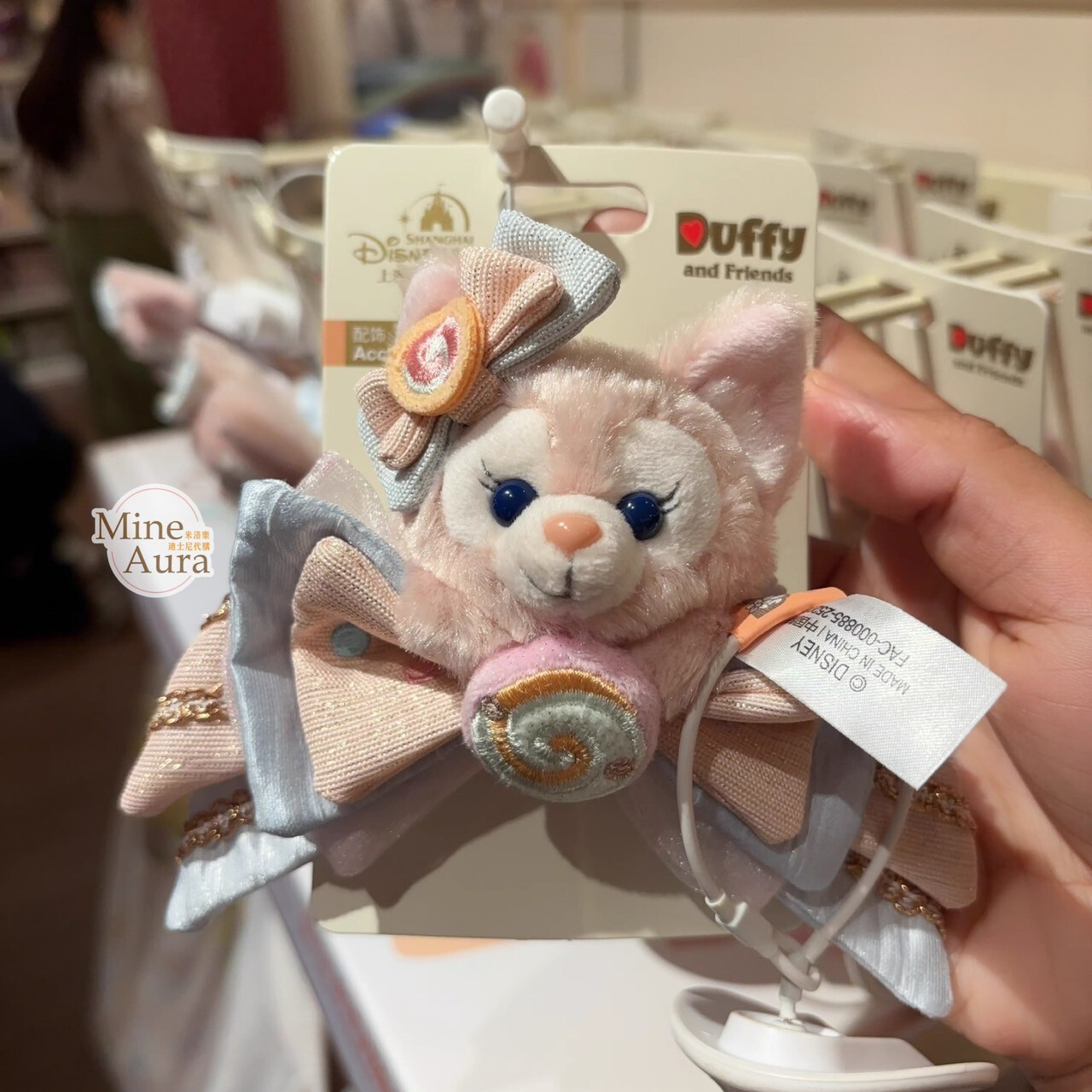 2025 夢幻慶典系列 玲娜貝兒 LinaBell 胸花配飾 髮夾 髮飾 -上海迪士尼樂園