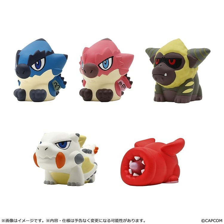 26年3月 CAPCOM CFB系列 手指公仔 魔物獵人Vol. 2(一中盒10入)