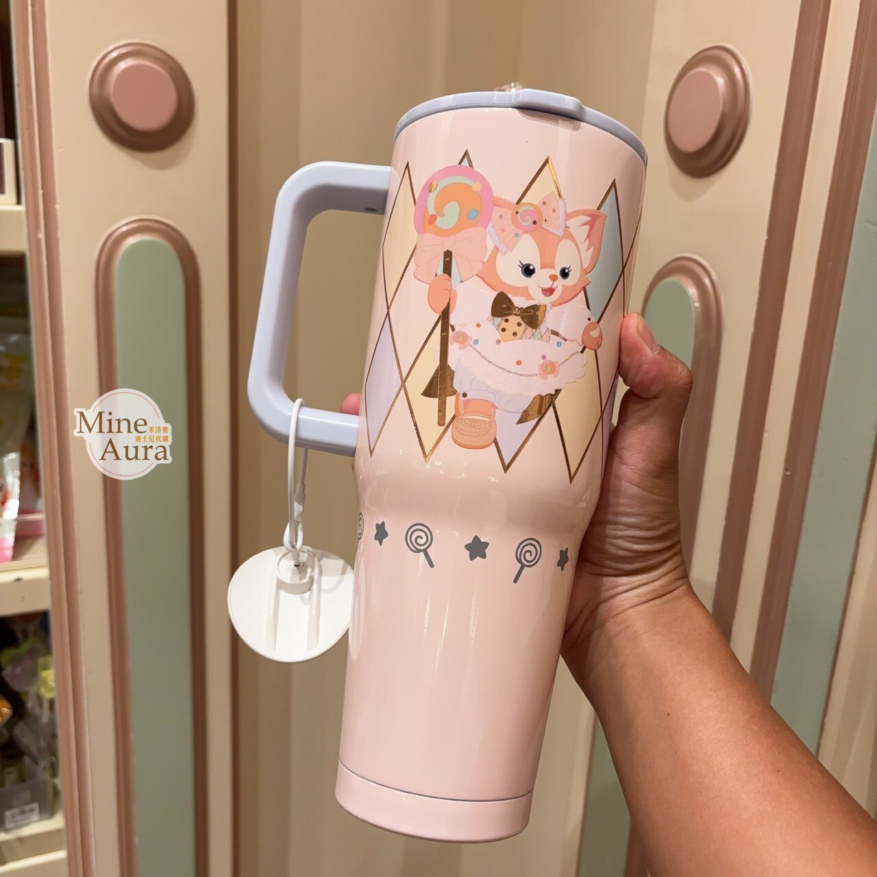 2025 夢幻慶典系列 玲娜貝兒 Linabell 大容量 吸管 水杯 -上海迪士尼樂園