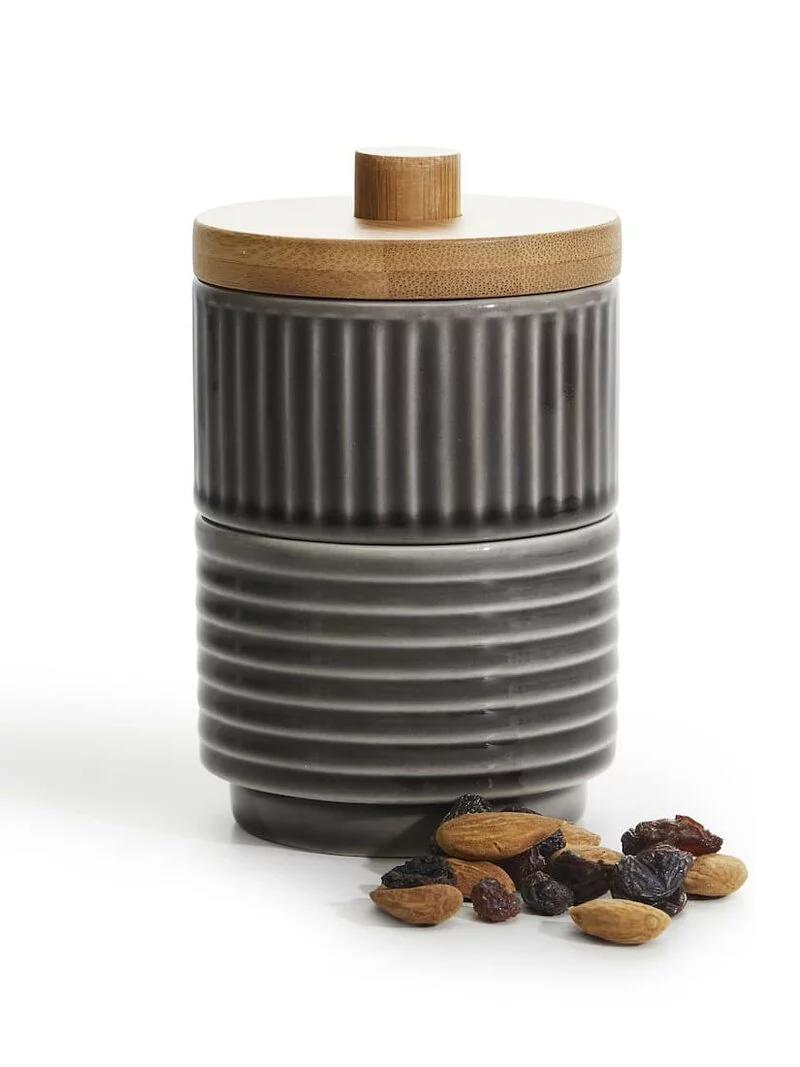 Sagaform-Coffee & More 竹蓋雙層小碟,二個小碟子可疊放並搭配竹蓋。