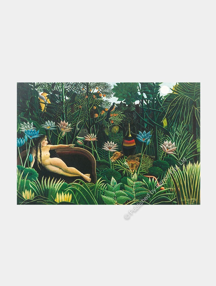 【雷諾瓦拼圖】夢/ 亨利•盧梭