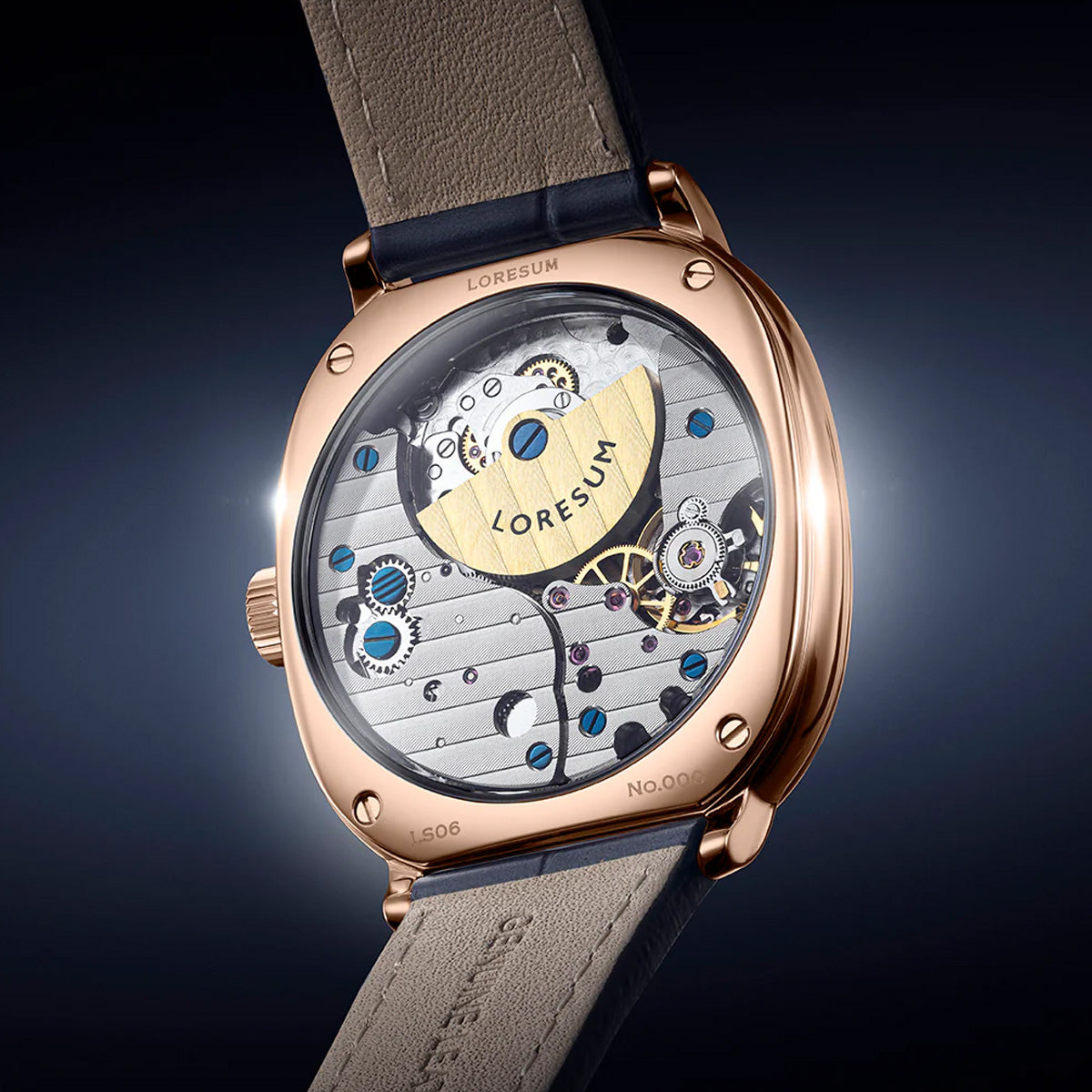 LS06 Tiger's Eye Rose Gold LS06-BR-RG