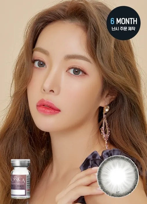 [散光] Lensme Torica Holoris 3Color Gray｜半年拋散光彩妝隱形眼鏡｜每樽1片