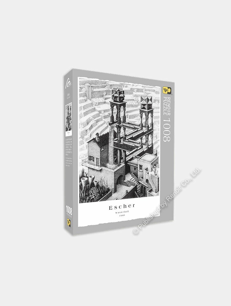【雷諾瓦拼圖】瀑布/ 艾雪