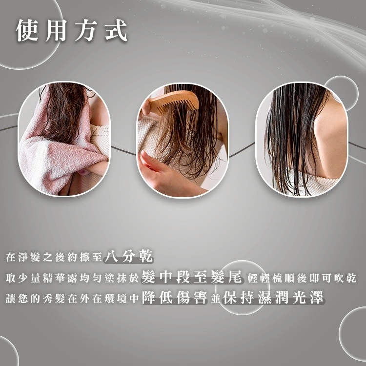 保濕精華露,護髮精華,修護精華,秀髮保濕,秀髮護理,抗毛躁精華,撫平毛躁,髮尾修護,護髮推薦,保水護髮,修護乾燥髮,強韌髮絲,亮澤護髮,護髮產品,抗毛神器,深層滋養護髮,不斷裂護髮,補水護髮,護髮必備