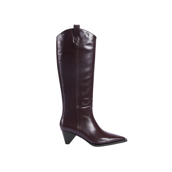 FLORENCE 皮革及膝靴