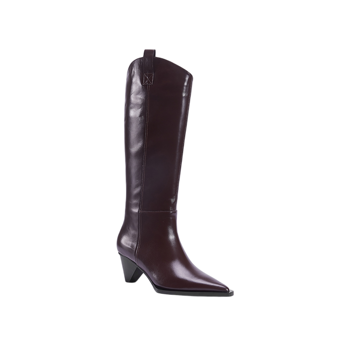 FLORENCE Leather Knee high boots
