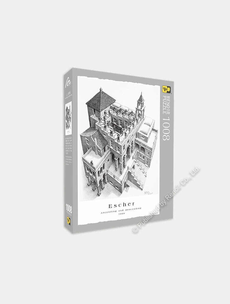 【雷諾瓦拼圖】上下樓梯/ 艾雪