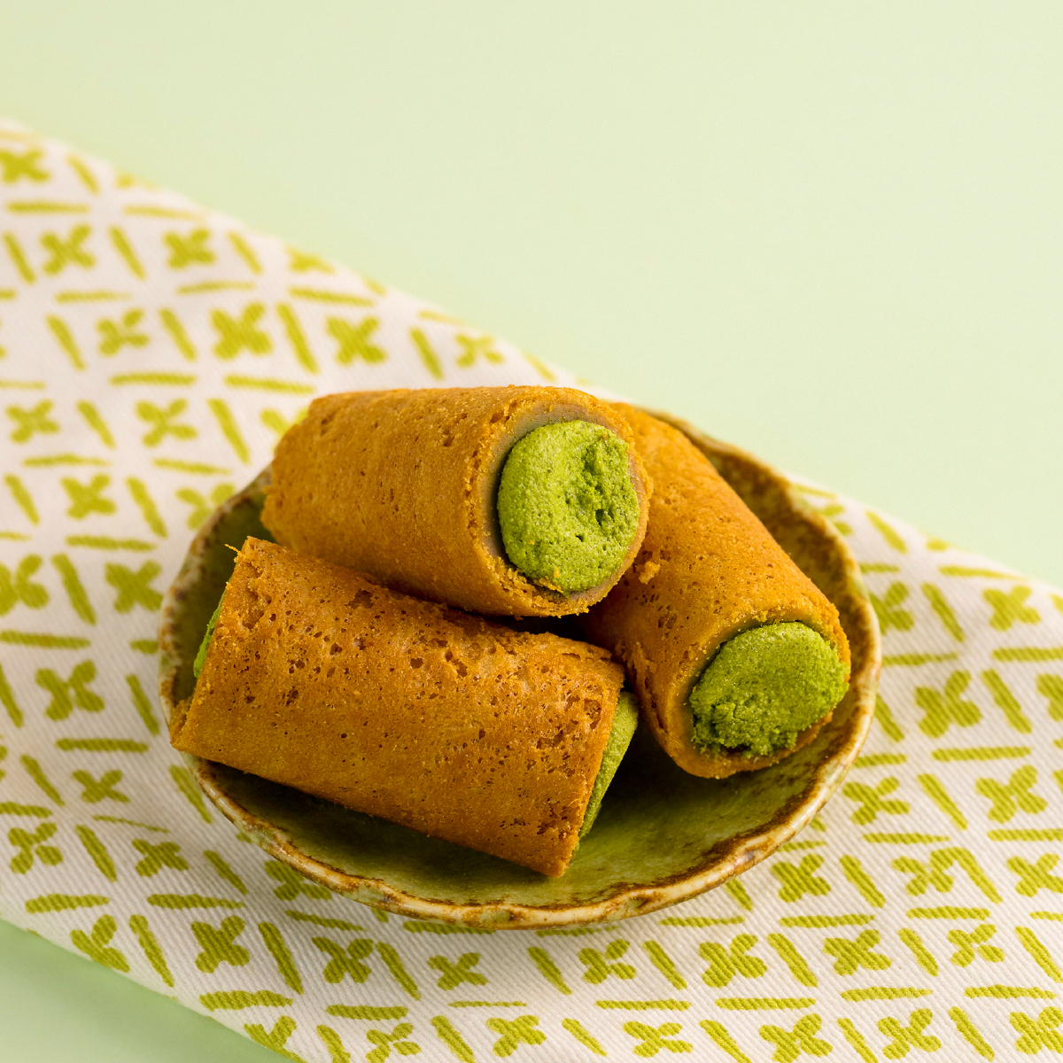 厚田春 靜岡抹茶濃餡奢蛋捲(禮盒) *16入