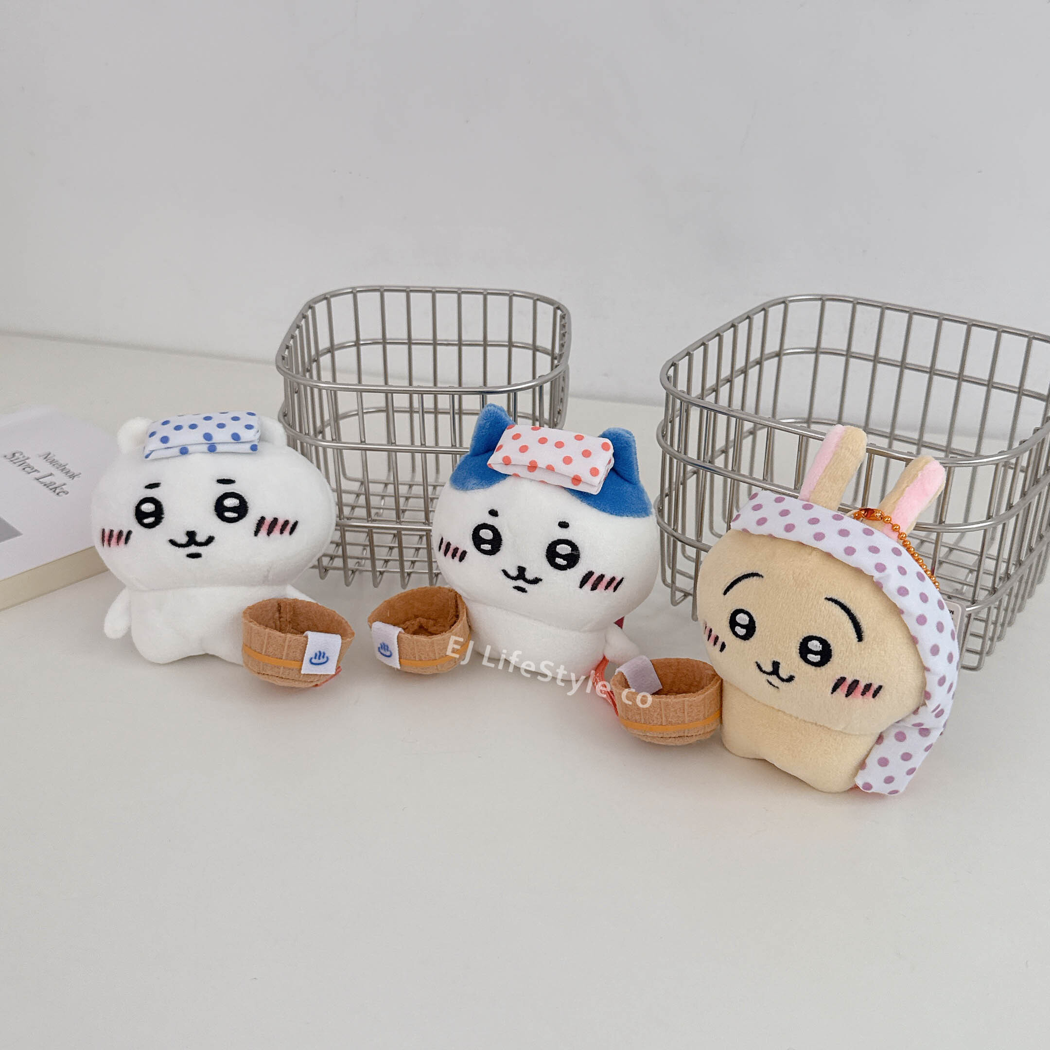 🇯🇵 CHIIKAWA 吉伊卡哇 溫泉系列 泡湯 吉伊 烏薩奇 小八 娃娃 吊飾 / 現貨