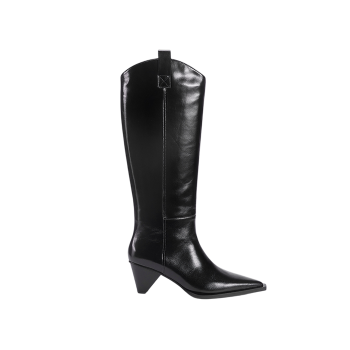 FLORENCE 皮革及膝靴