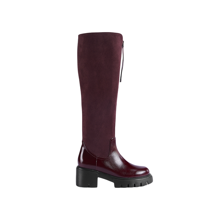 MODA  拉鏈及膝靴