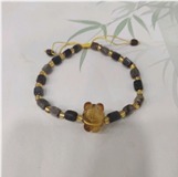 kkss2506069101  四棱小熊手链 尺寸：约16手围，珠子大小约5～7mm，克重约7～8g