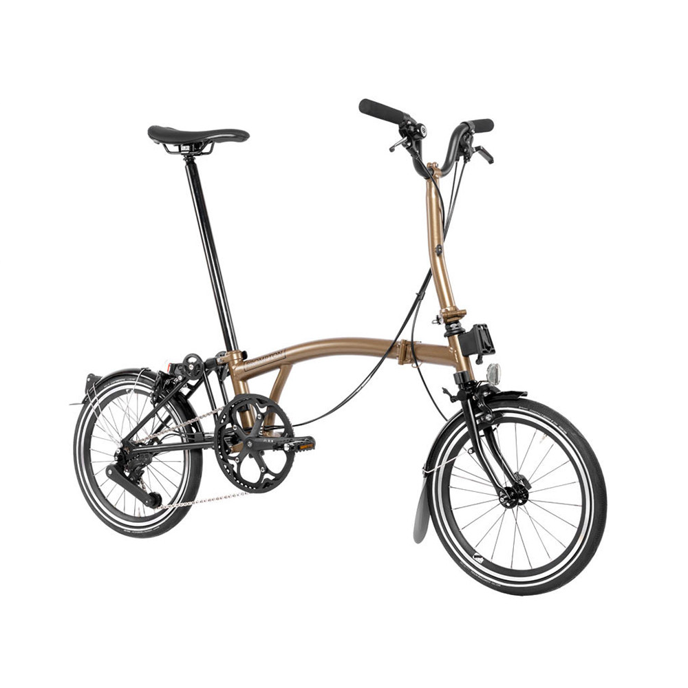 Brompton P Line Explore 12速摺車 -Bronze Sky Metallic