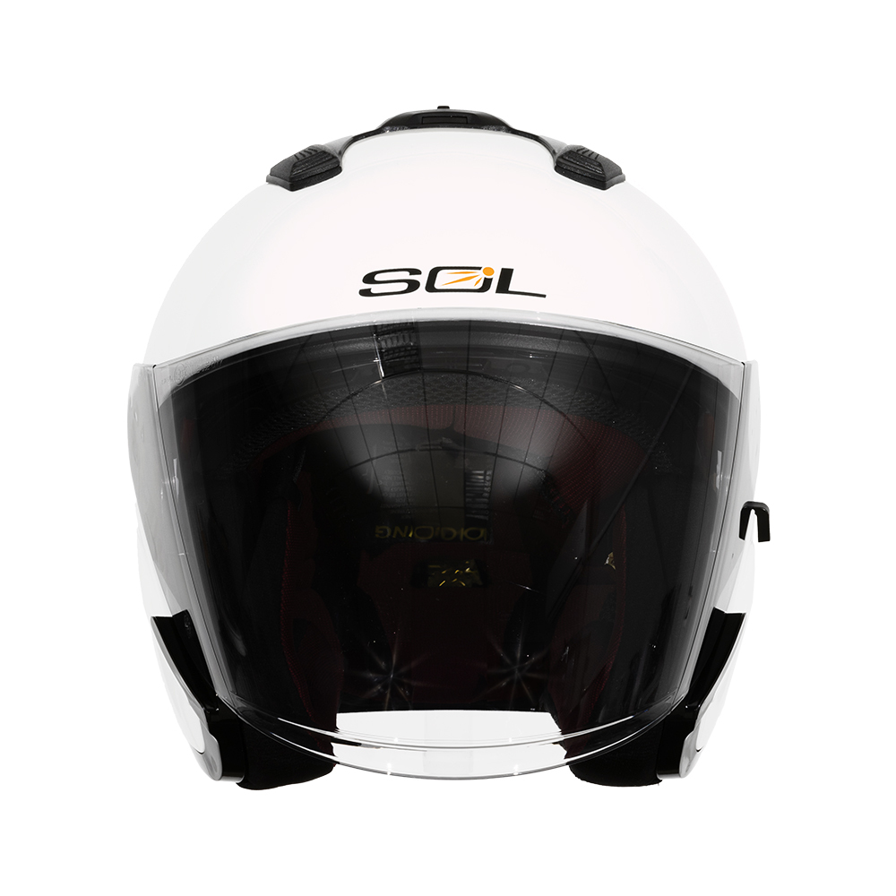 SOL SO-XP 彩繪 逐光者 變色白粉 3/4罩 SOXP