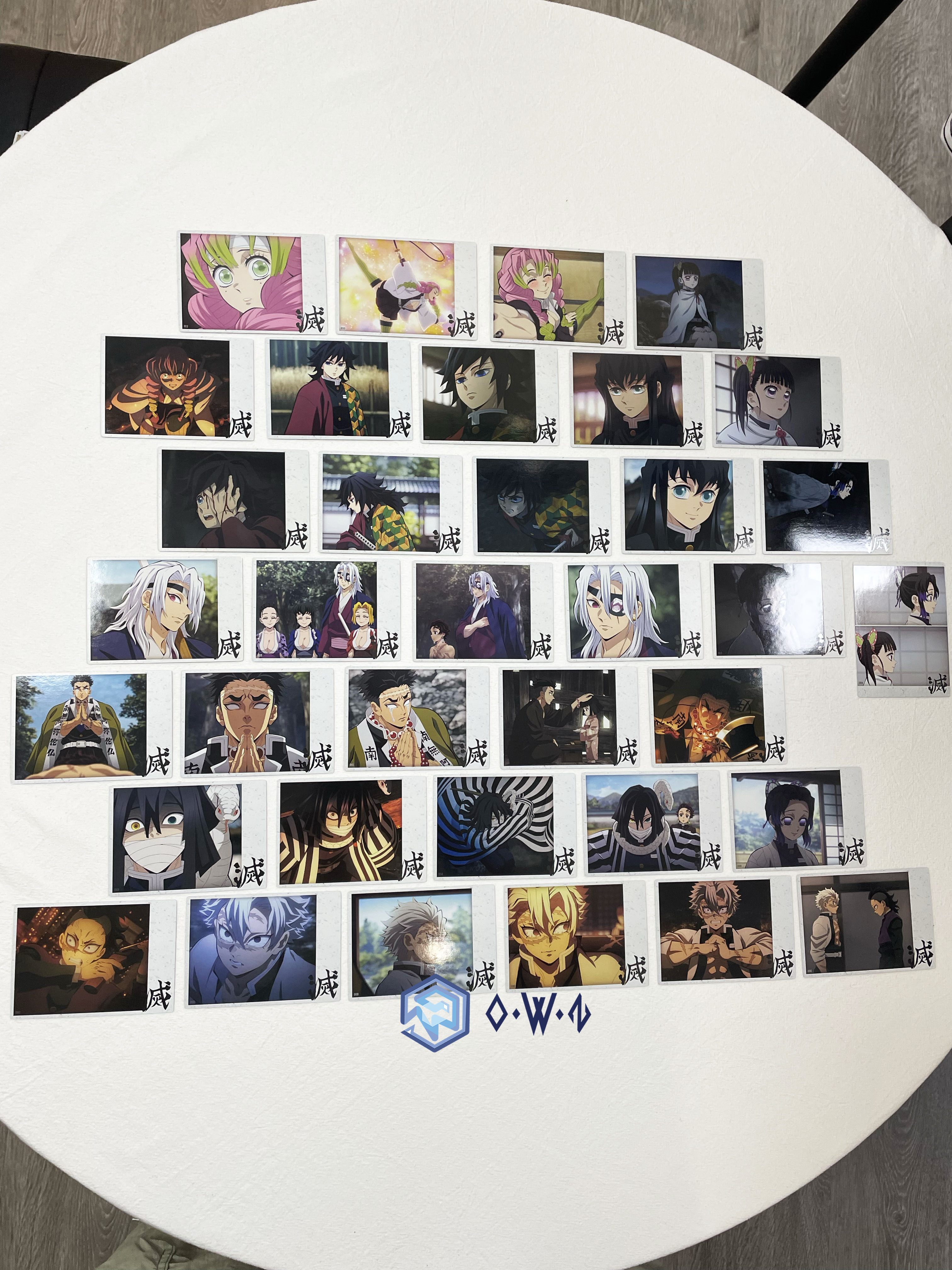 【OWN】鬼滅之刃 韓國限定 劇情 指定卡 電影 電影院周邊 韓國 卡包 卡片 限量 特別卡 閃卡