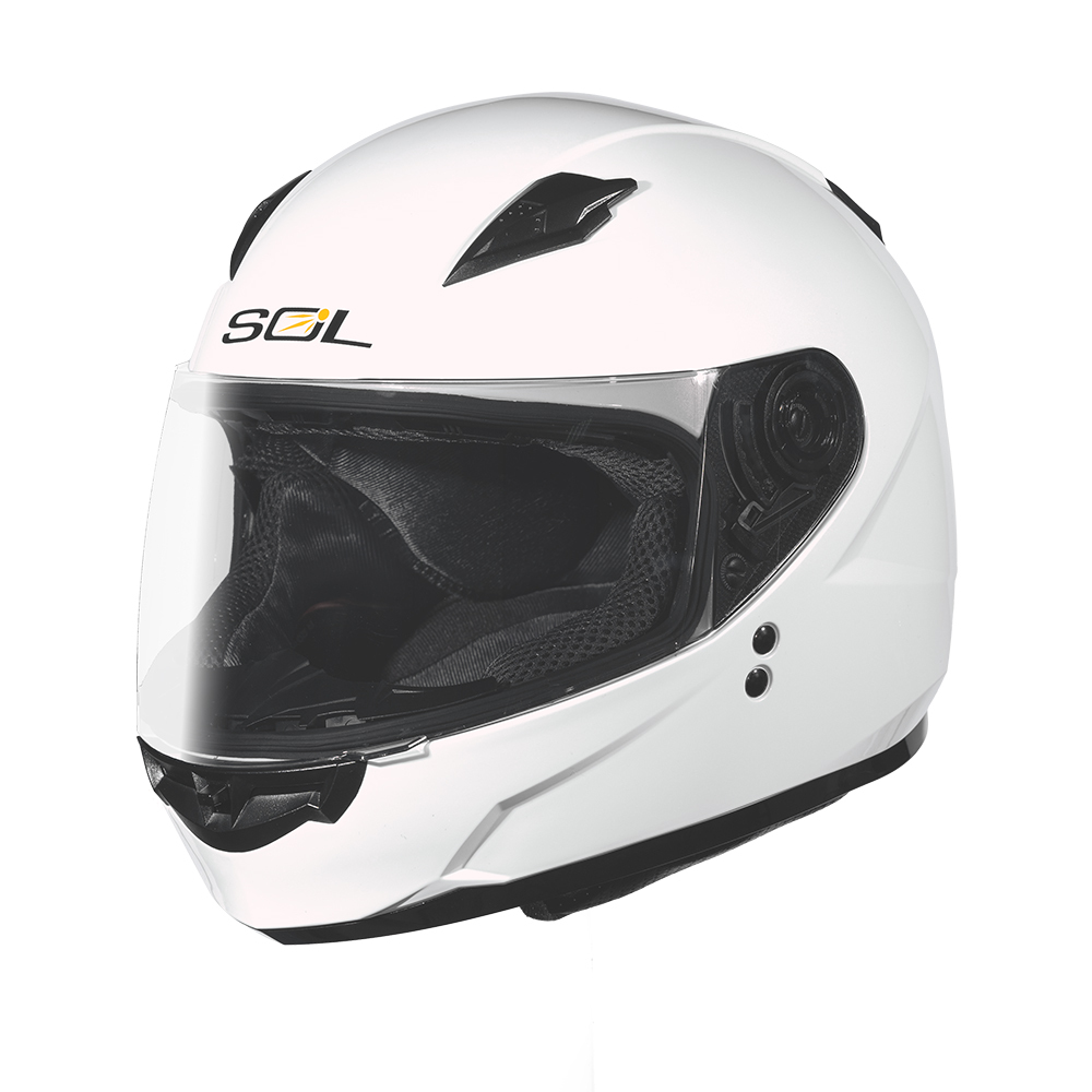 SOL SF-2 彩繪 逐光者 變色白粉 全罩 雙D扣 女生