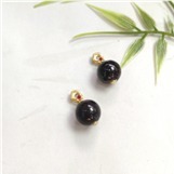 kkss25070139120 银桃红圆珠吊坠   尺寸：约11mm，克重约2.8～3g