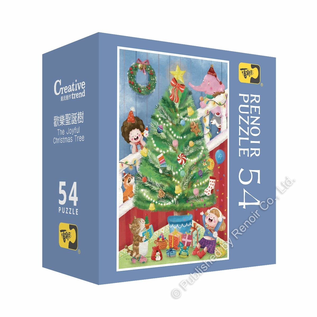 【雷諾瓦拼圖】歡樂聖誕樹/ 呂芊