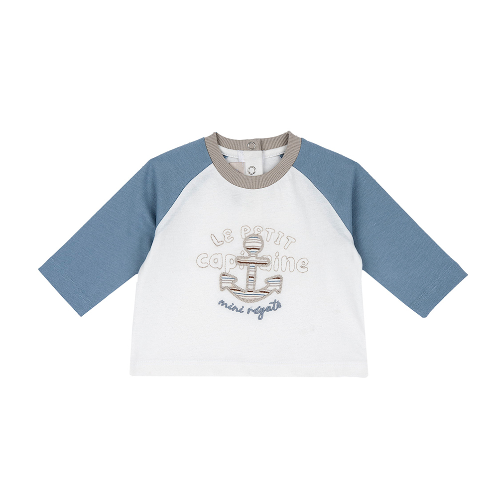 冬季航行-連肩袖海錨長袖上衣