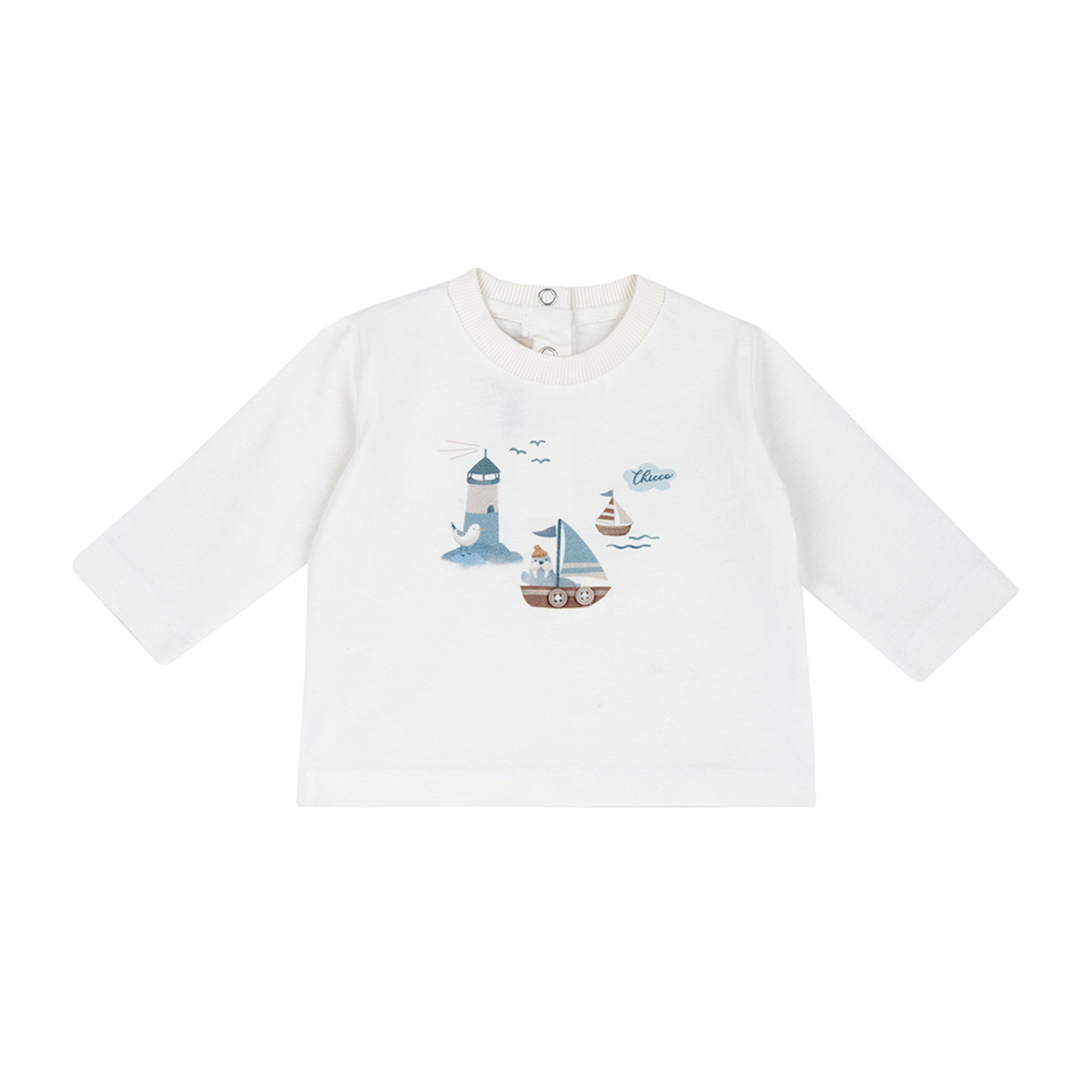 冬季航行-印圖長袖上衣