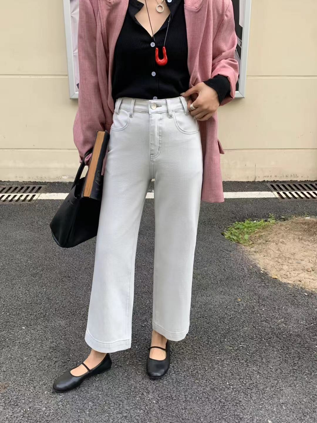 Nellie&Co.Q彈顯瘦九分褲