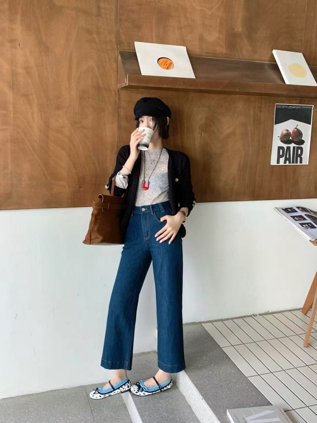 Nellie&Co.Q彈顯瘦九分褲