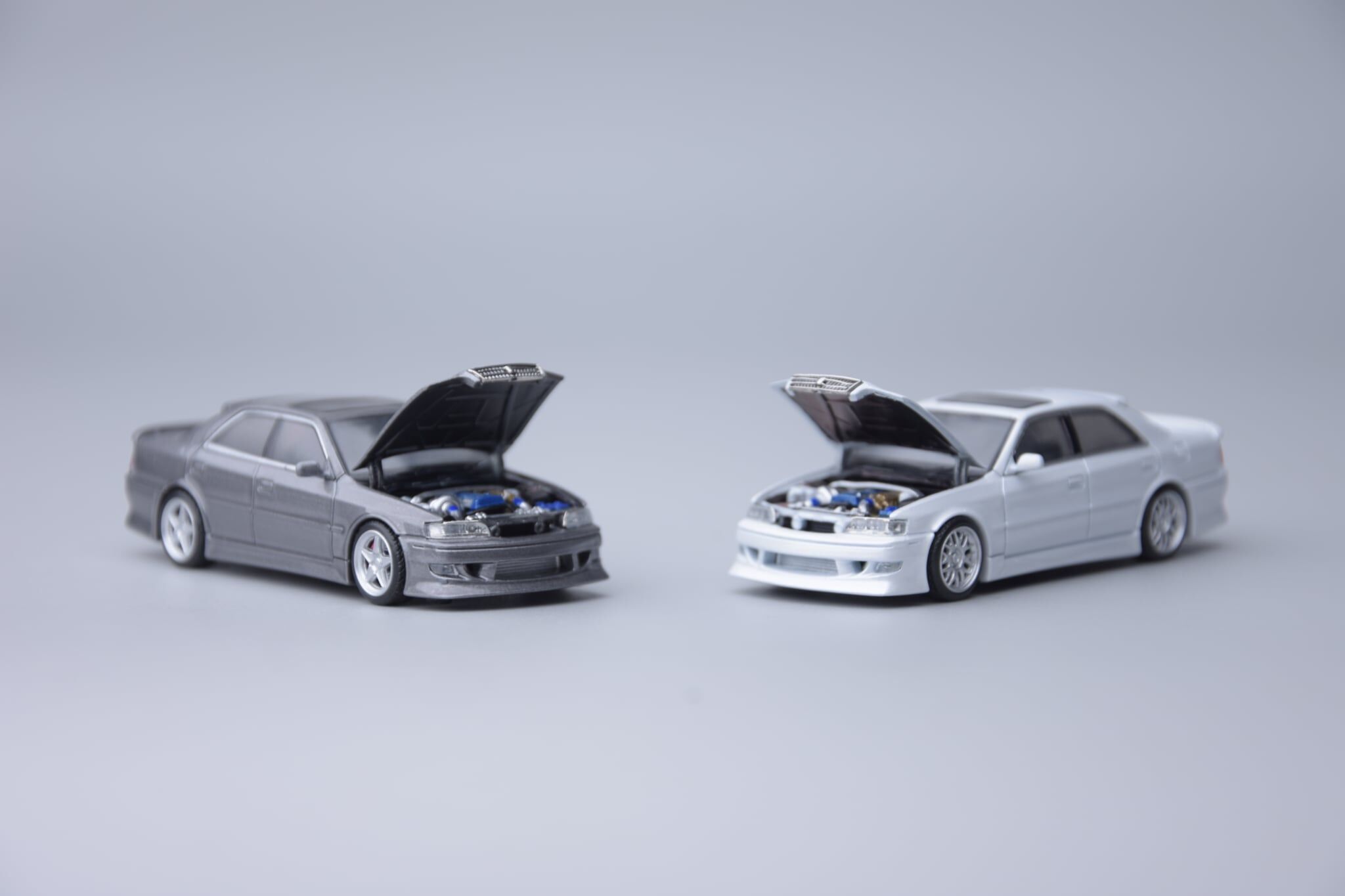 預訂:1/64 Model 1 Toyota Chaser JZX100 Custom Version Pearl White (C33702 )