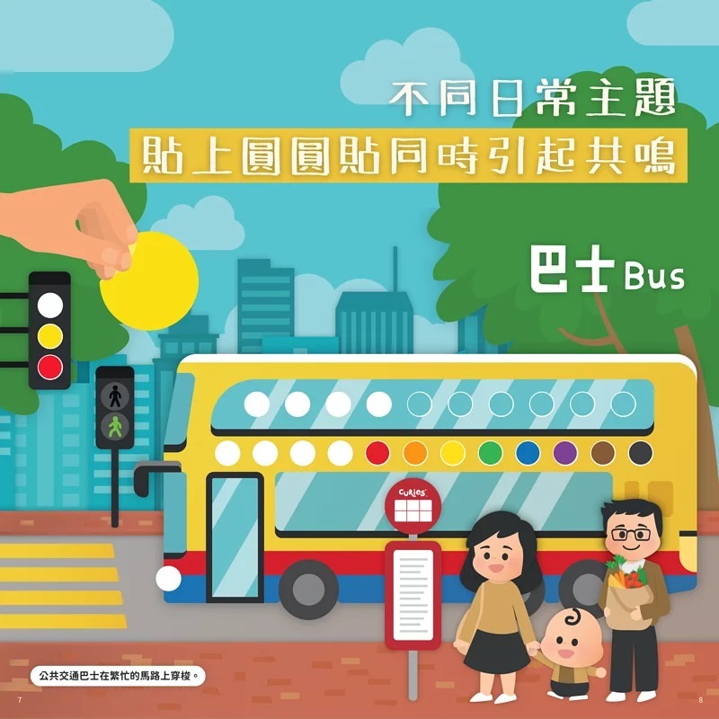 Curios® 好奇心圓圓貼紙書 （1套2本）