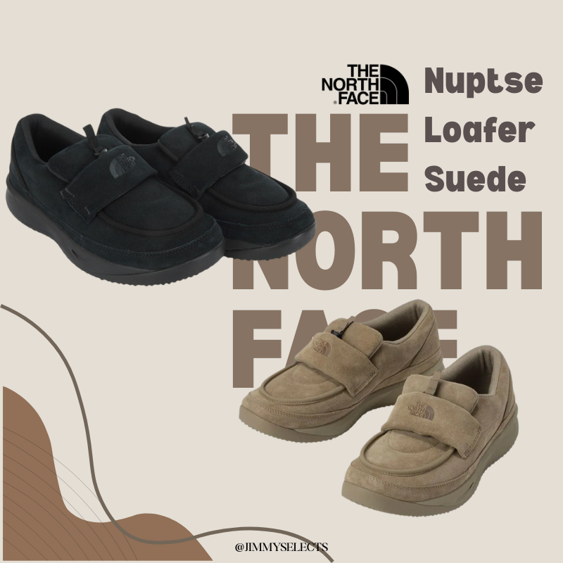 【代購】THE NORTH FACE Nuptse Loafer Suede 麂皮樂福鞋｜休閒舒適 × 戶外靈感
