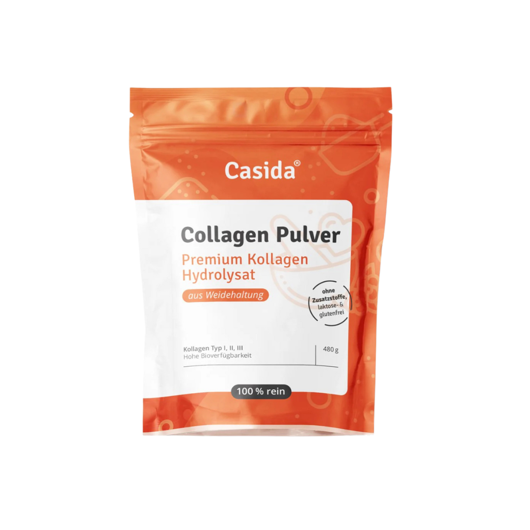 德國Casida 純水解膠原蛋白粉 1、2、3型 - 無味 480g