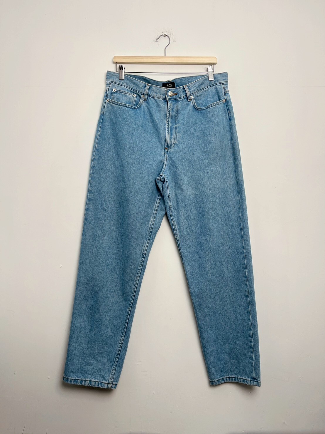 A.P.C. Jean Martin Pale Blue SIZE W34