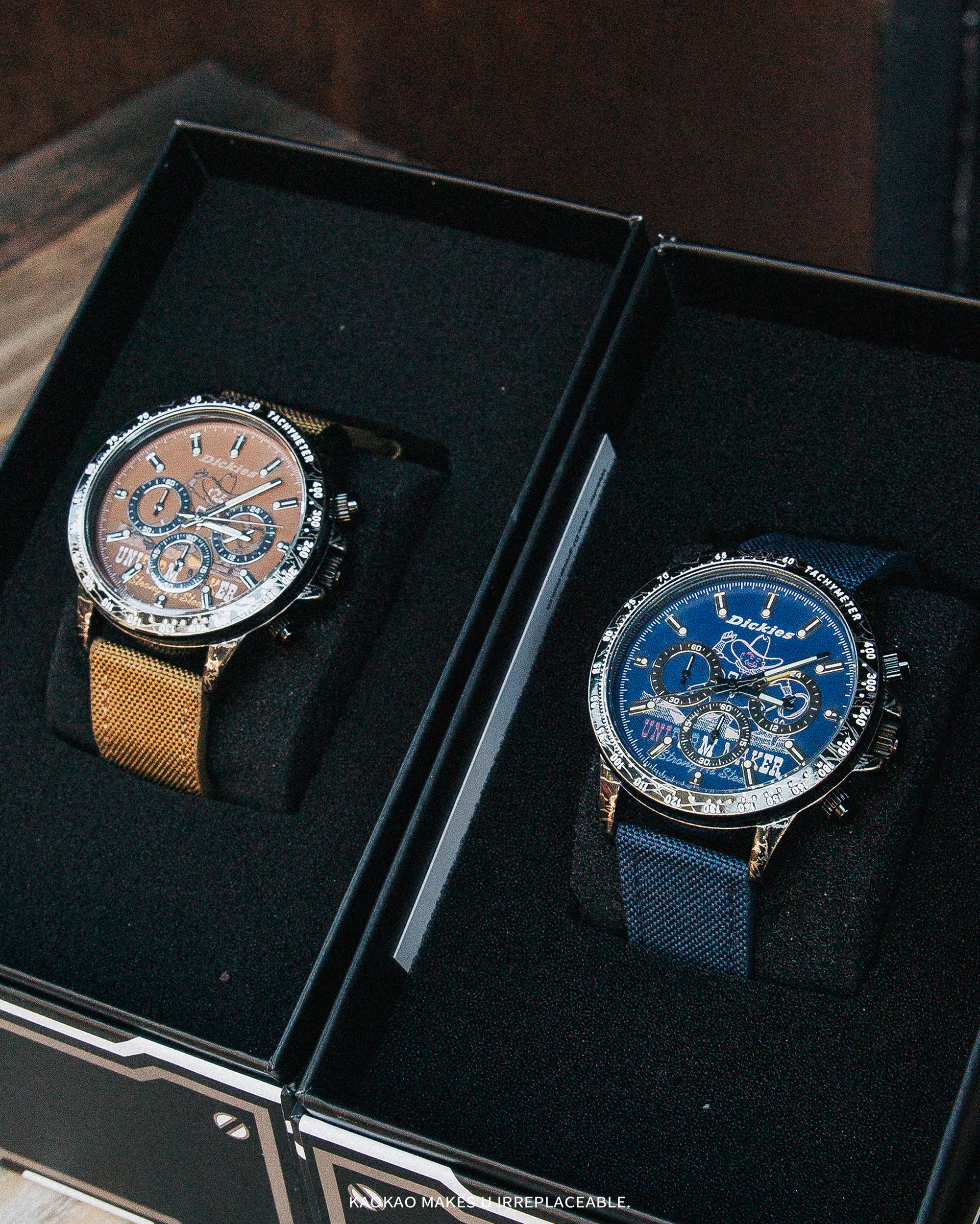 Dickies 石英機芯 尼龍錶帶 復古防水 手錶