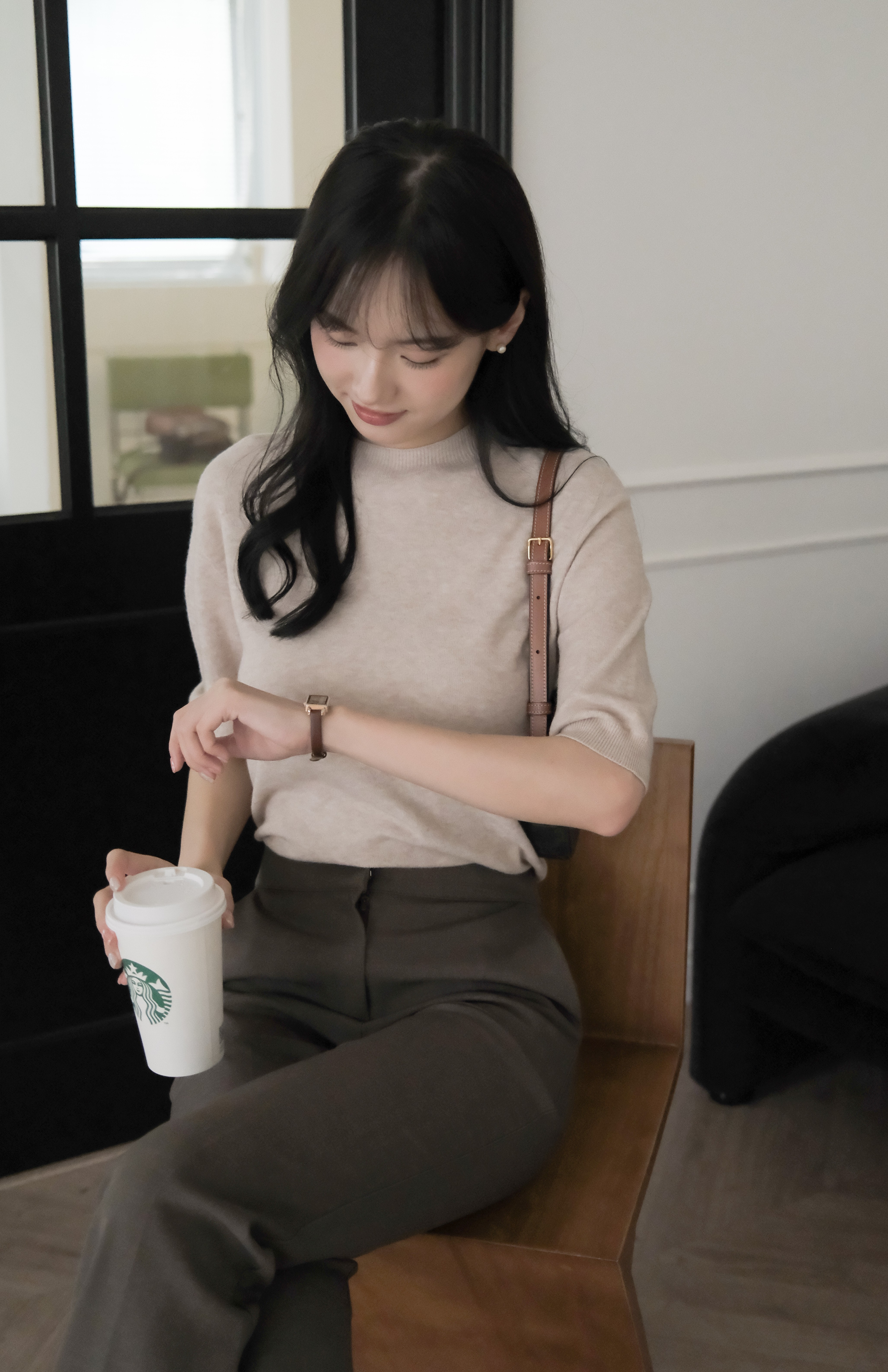 🚀當日出貨 Mood made │ Cashmere 不起毛球超親膚柔軟短袖毛衣( 3 colors)