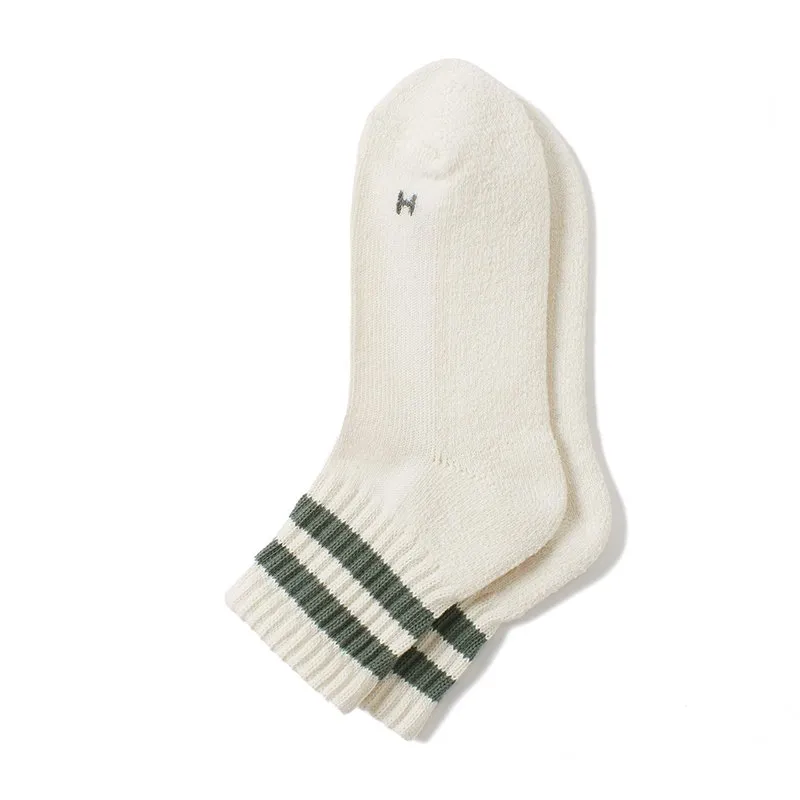 Healthknit 2 Line 3P Socks Khaki/ Navy/ Brown 25-27cm 191-3695