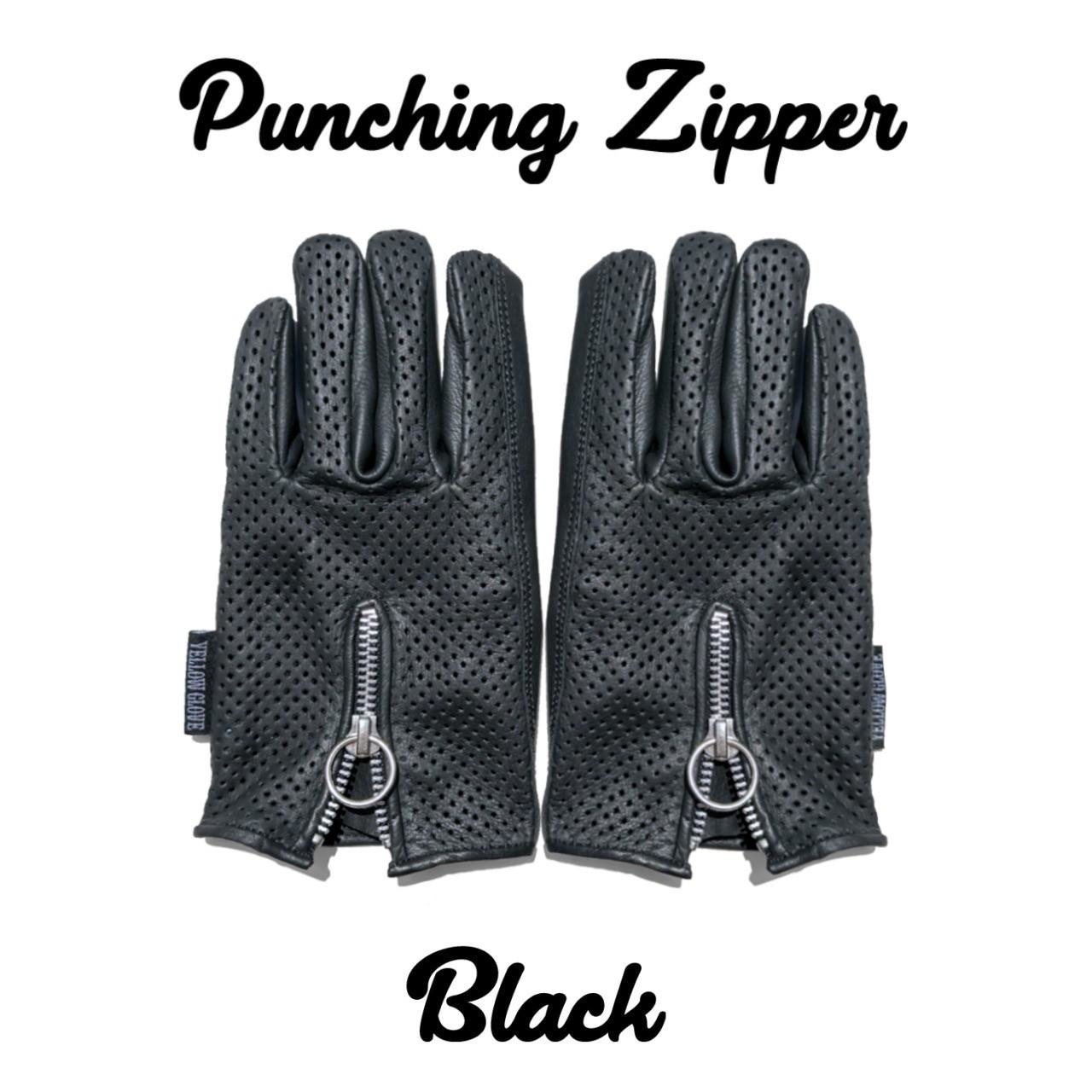 PUNCHING ZIPPER / BLACK