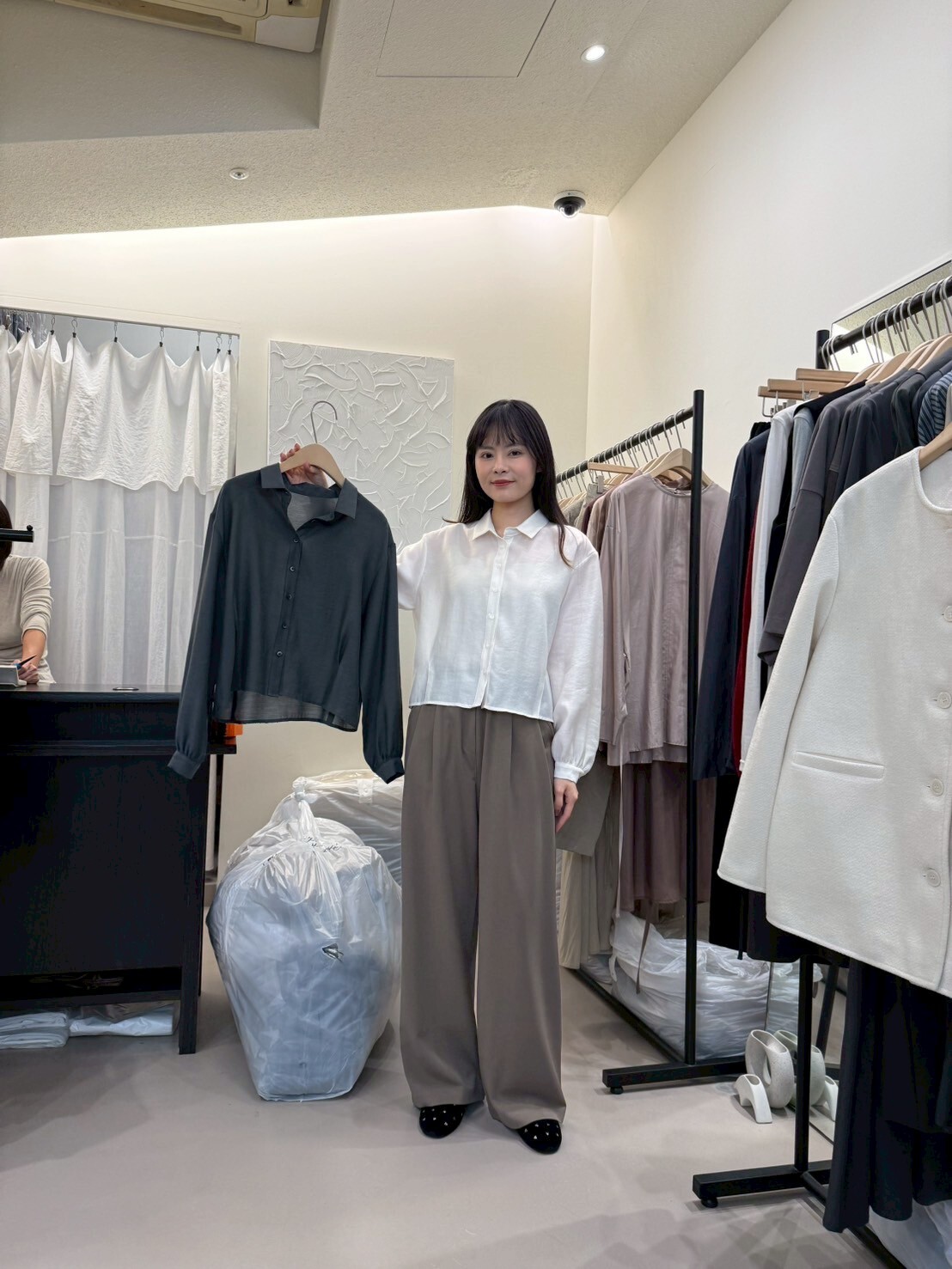 KN5019 柔軟短版恤衫