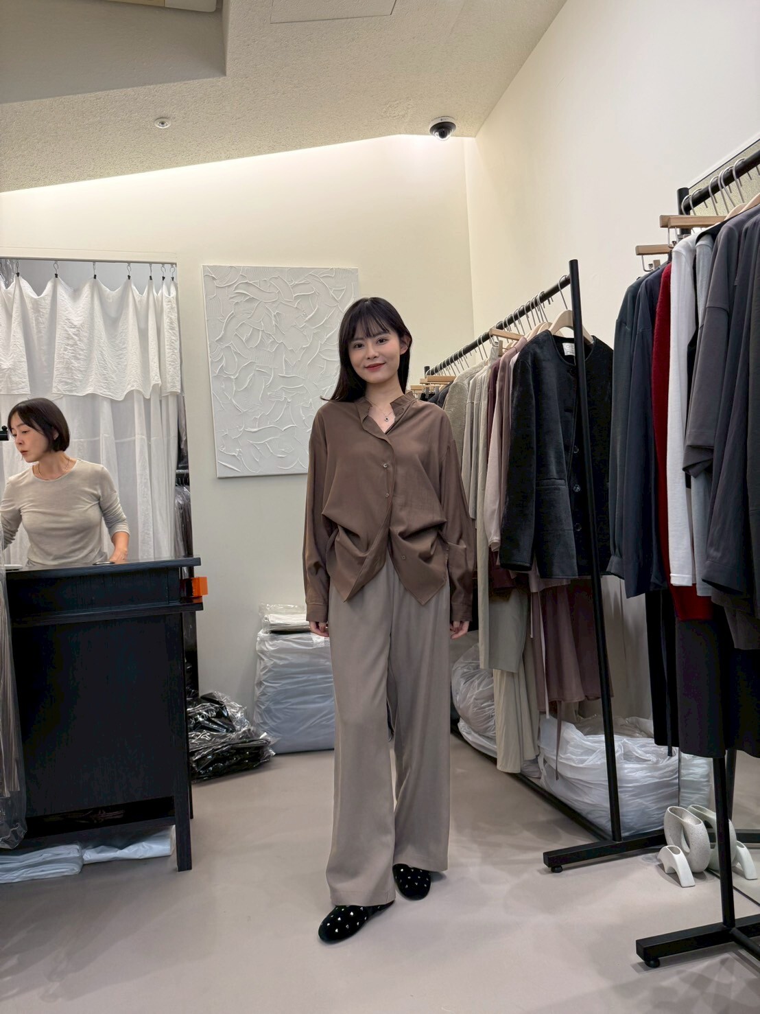 KN5013 秋冬色系柔軟恤衫