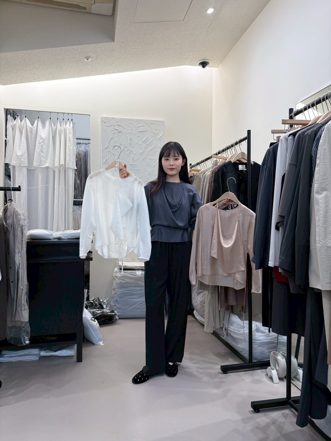 KN5008 兩件式肚兜長袖上衣