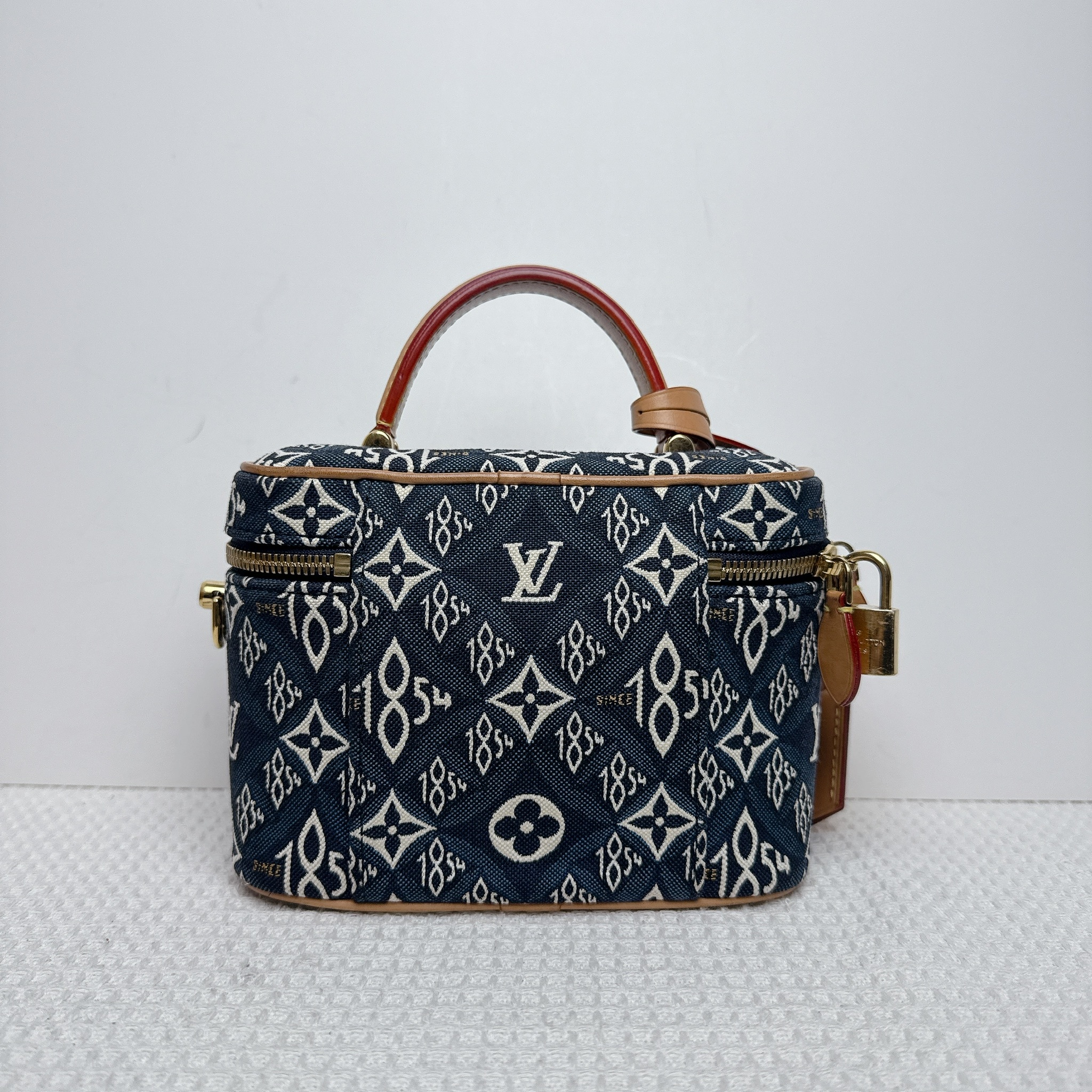 LV Vanity Case - Denim / Ghw