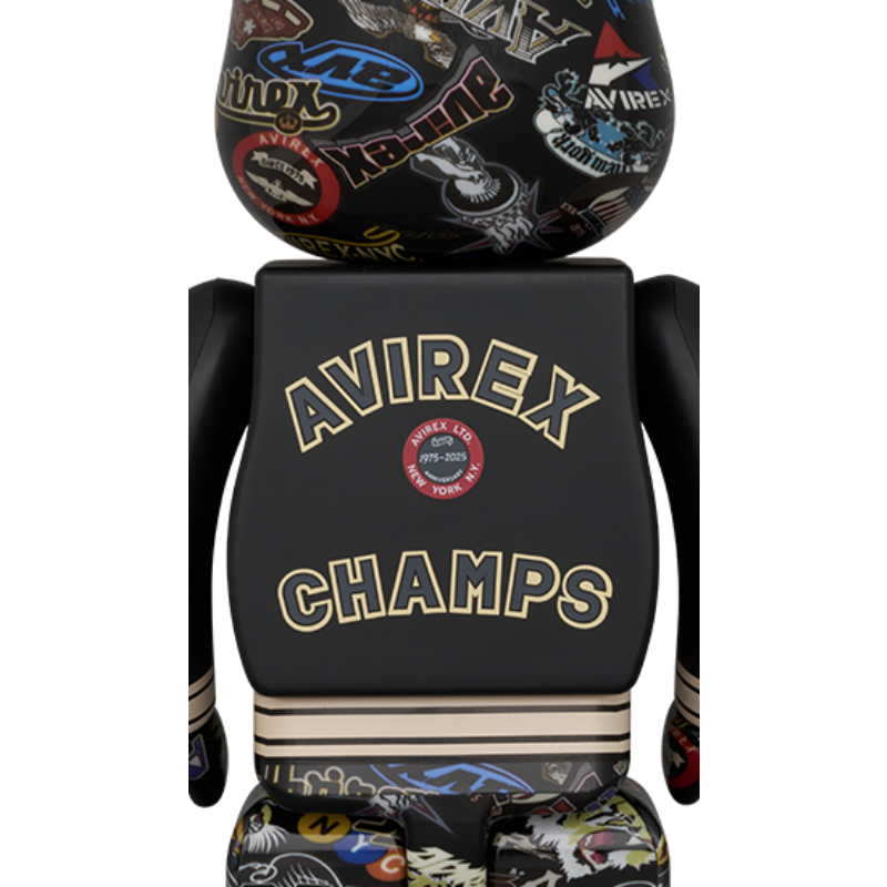 AVIREX 50th VARSITY 100％ & 400％ BE@RBRICK