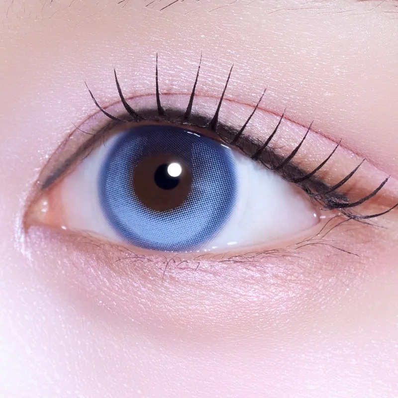 [月拋]  FiPN Ravn Fixing 1 Month Cobalt｜月拋彩妝隱形眼鏡｜每盒2片