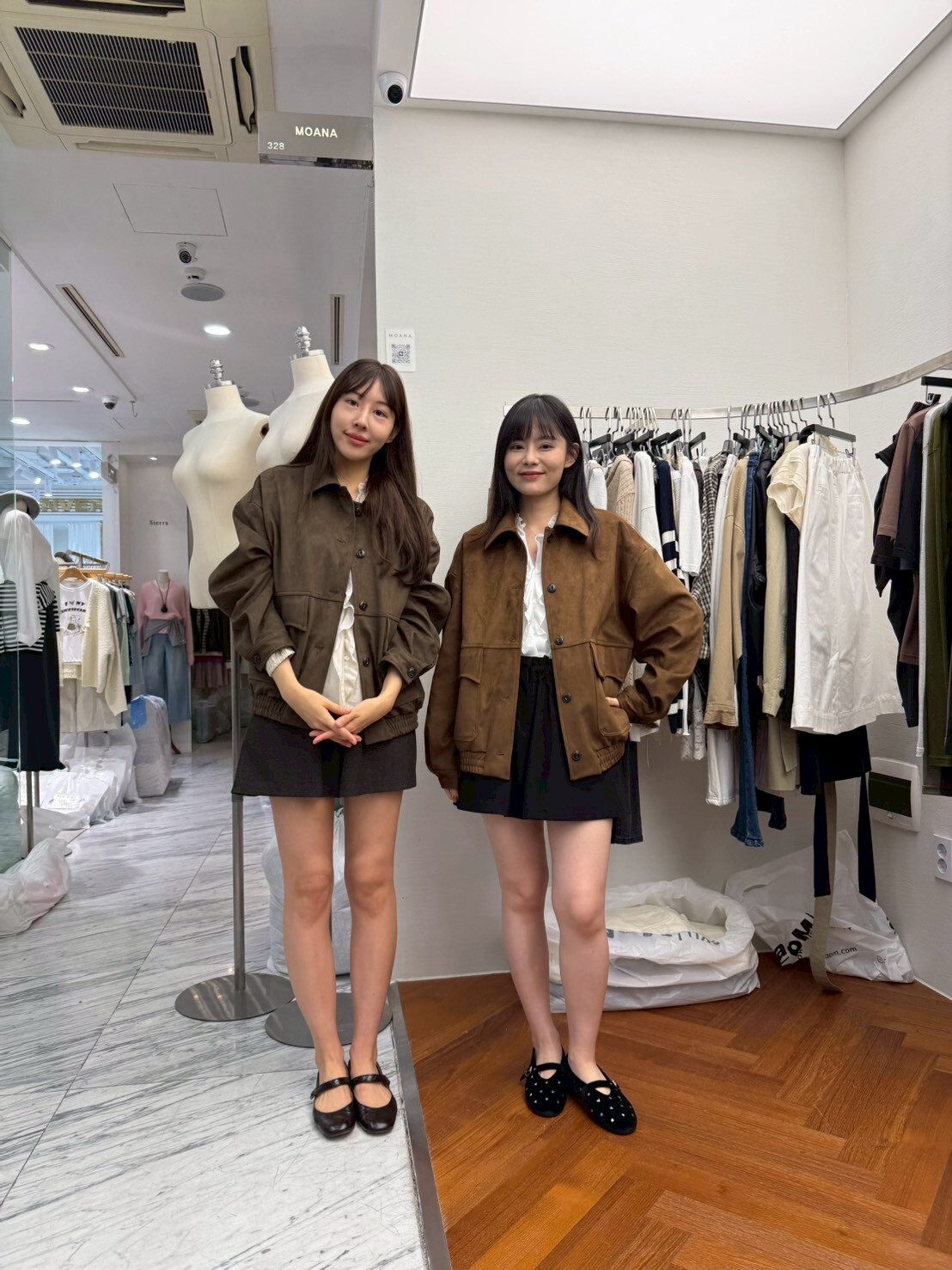 MK5016 麂皮質感反領機車外套