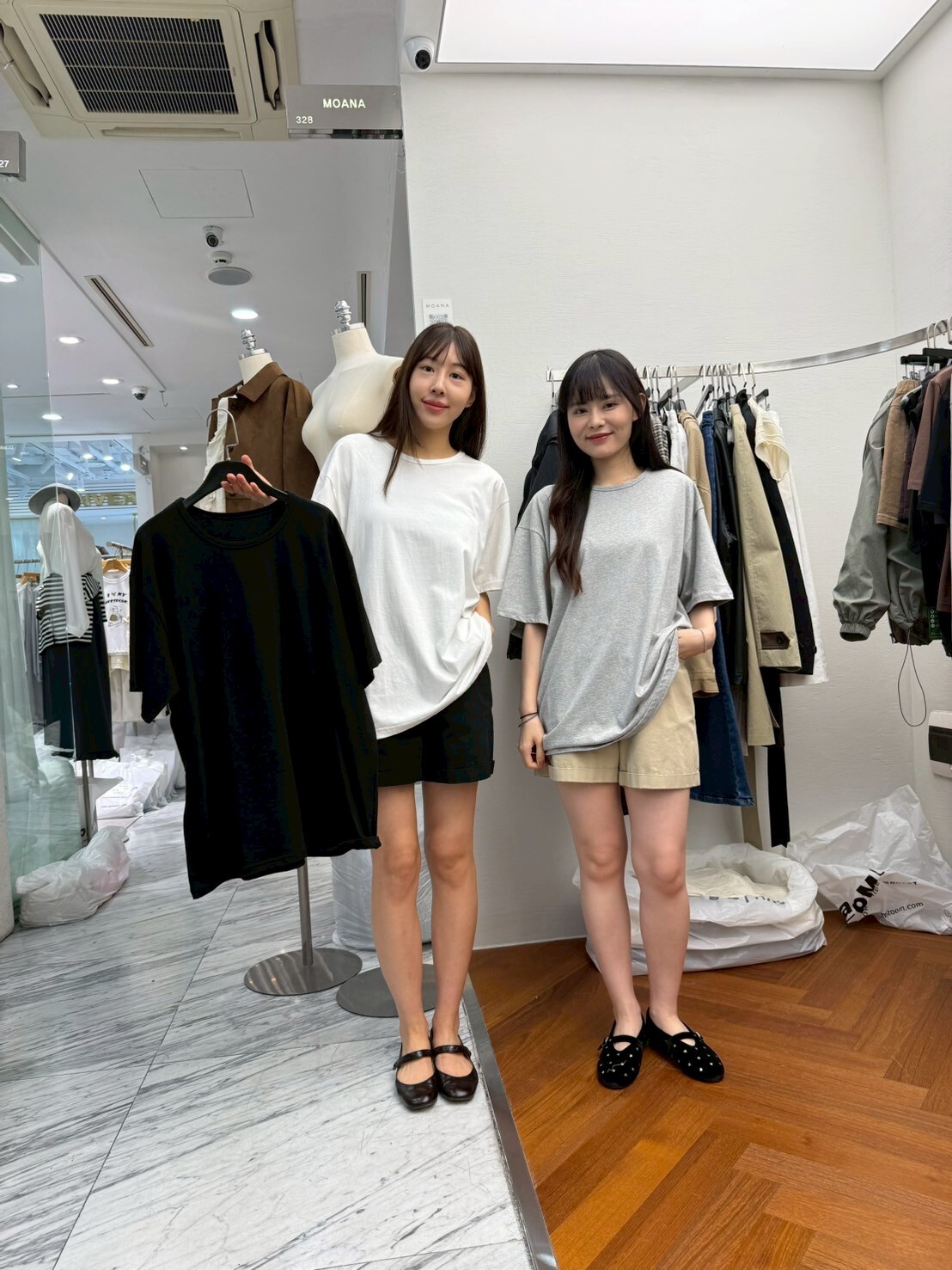 MK5017 圓領超大oversize柔軟Tee