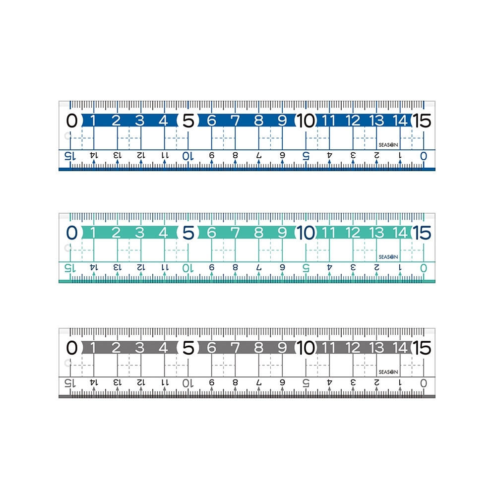 四季紙品 大字尺15公分  【CK013】