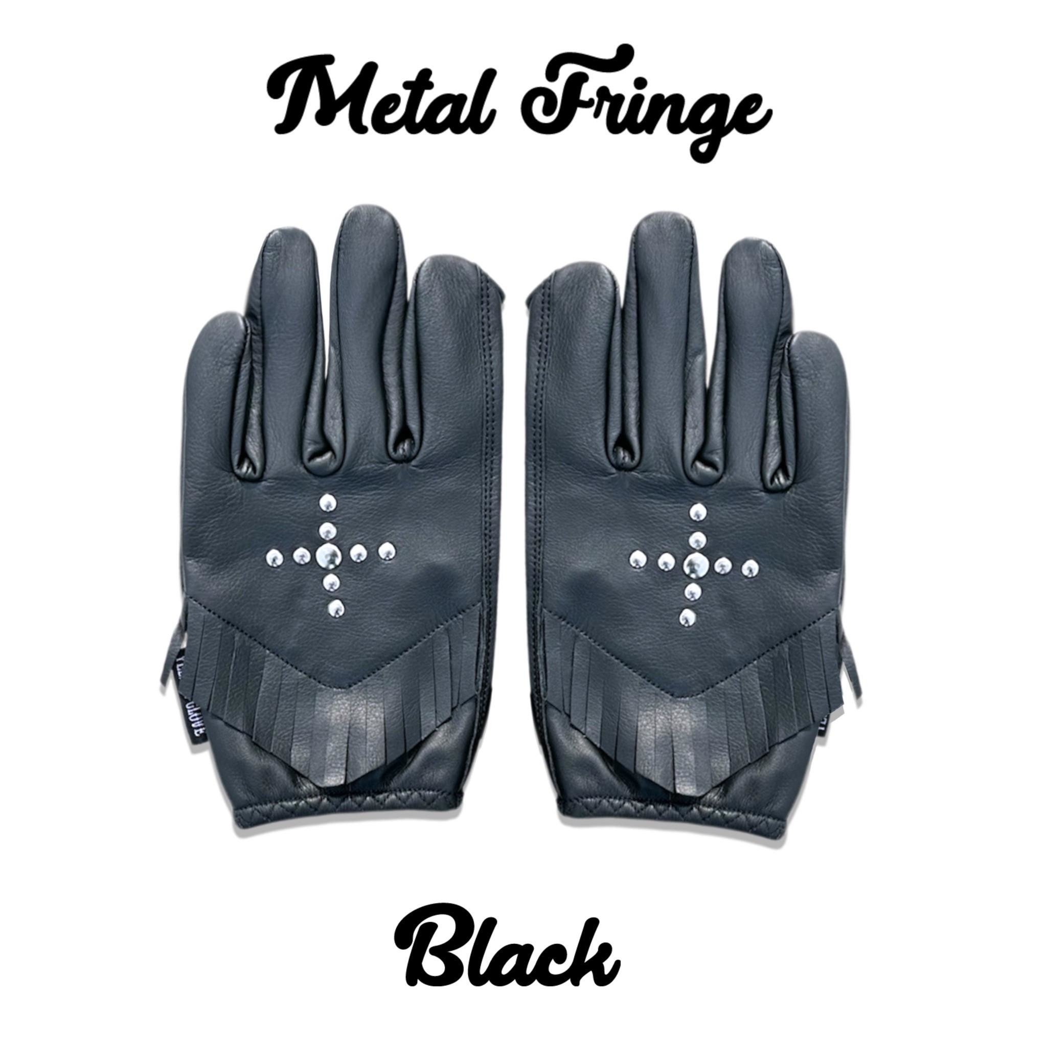METAL FRINGE / BLACK