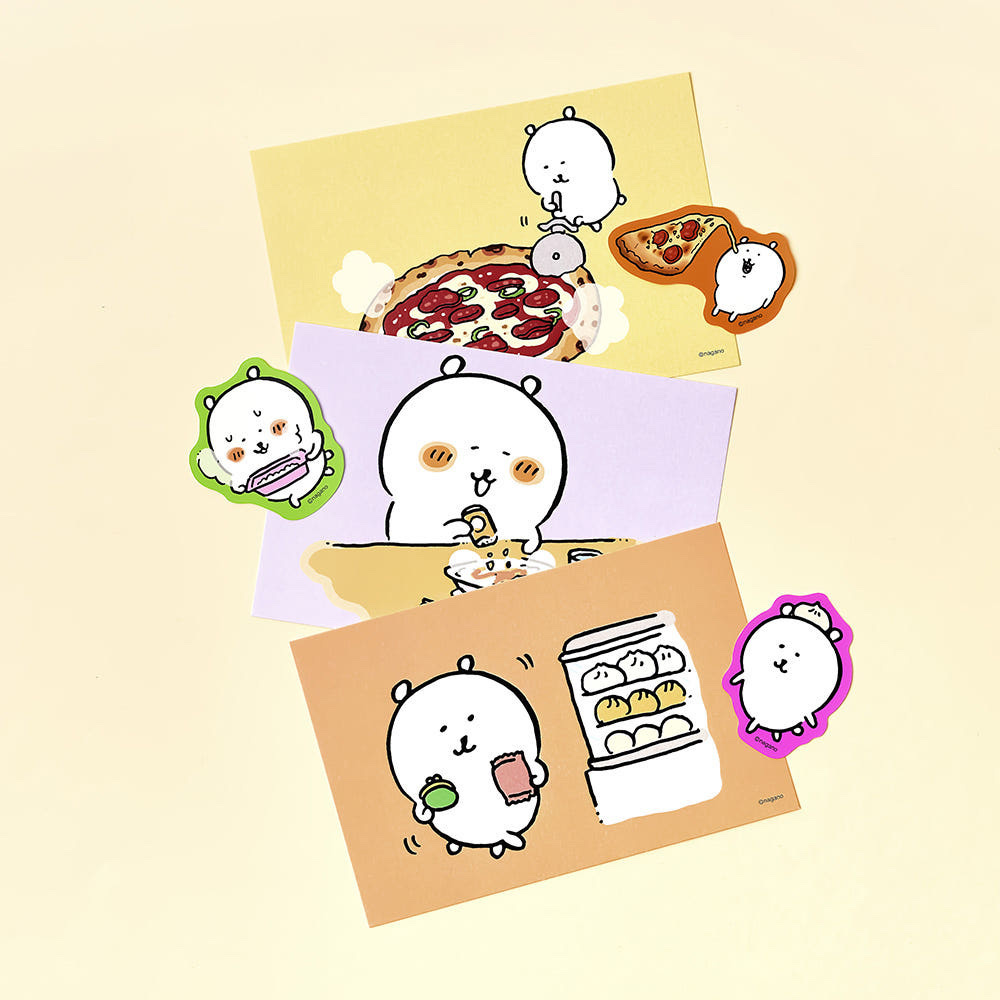 現貨｜韓國限定 白熊 明信片連貼紙 第2彈